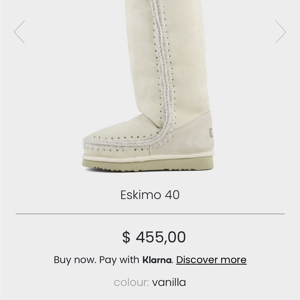 Eskimo 40 Vanilla Boots